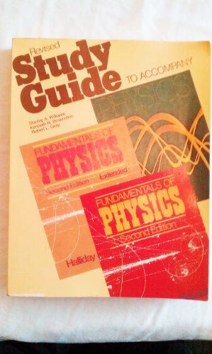 9780471064657: Study Guide to accompany Halliday and Resnick Fundamentals of Physics 2nd ed. and Physics, Combined, 3rd ed.
