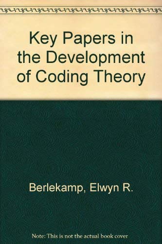 9780471070368: Key Papers in the Development of Coding Theory