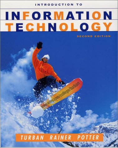 Beispielbild fr An Introduction to Information Technology zum Verkauf von Better World Books
