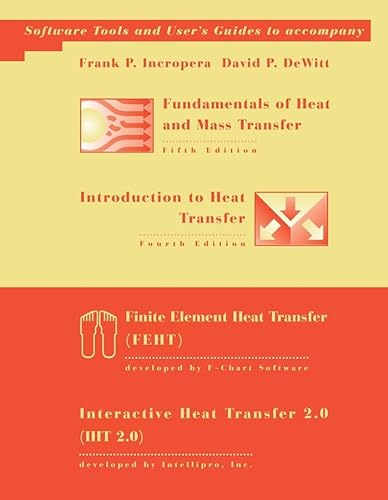 Stock image for IHT 2.0/FEHT with User's Guides for Intro 4/e and Fund. 5/e (Software Tools and User's Guides to Accompany) for sale by Wonder Book