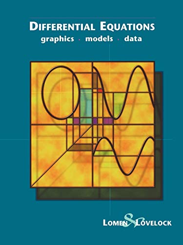 Imagen de archivo de Differential Equations: Graphics, Models, Data a la venta por ThriftBooks-Atlanta