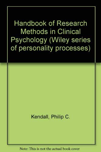 9780471079804: Handbook of Research Methods in Clinical Psychology (Construction Management and Engineering)