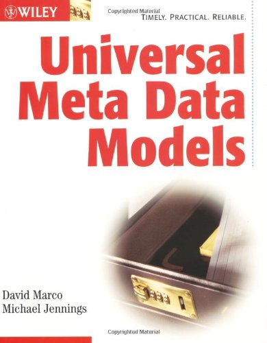 Stock image for Universal Meta Data Models for sale by SecondSale