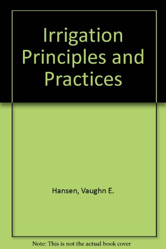 9780471084495: Irrigation Principles and Practices