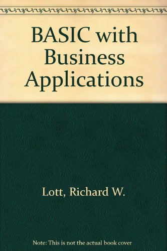 Stock image for Basic with Business Applications for sale by Wonder Book