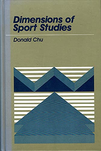 Beispielbild fr Dimensions of Sport Studies zum Verkauf von K & L KICKIN'  BOOKS