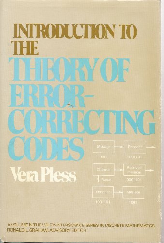 Imagen de archivo de Introduction to the theory of error-correcting codes (Wiley-Interscience series in discrete mathematics) a la venta por Wonder Book