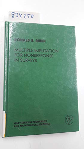 9780471087052: Multiple Imputation for Nonresponse in Surveys (Probability & Mathematical Statistics S.)