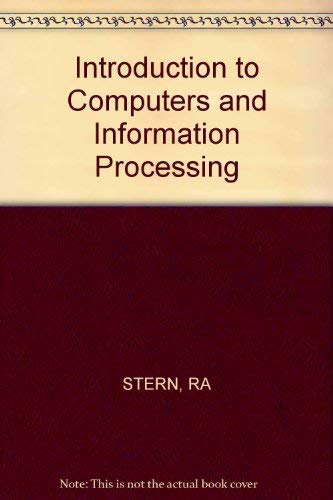 9780471087236: Introduction to Computers and Information Processing