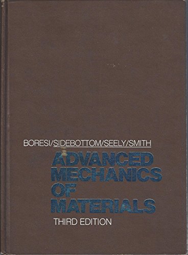 Beispielbild fr Advanced Mechanics of Materials zum Verkauf von Better World Books: West