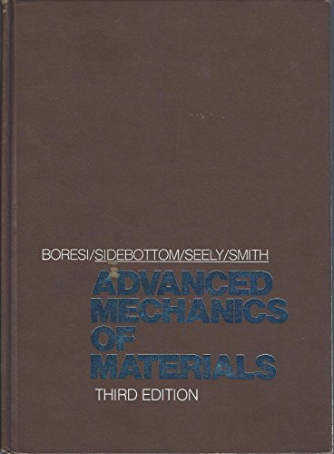 Imagen de archivo de Advanced Mechanics of Materials a la venta por HPB-Red