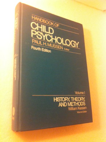 Stock image for Handbook of Child Psychology : History, Theory, and Methods for sale by Better World Books