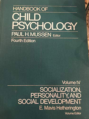 Imagen de archivo de Handbook of Child Psychology, Socialization, Personality and Social Development a la venta por ThriftBooks-Dallas