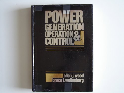 Beispielbild fr Power Generation, Operation, and Control zum Verkauf von ThriftBooks-Dallas