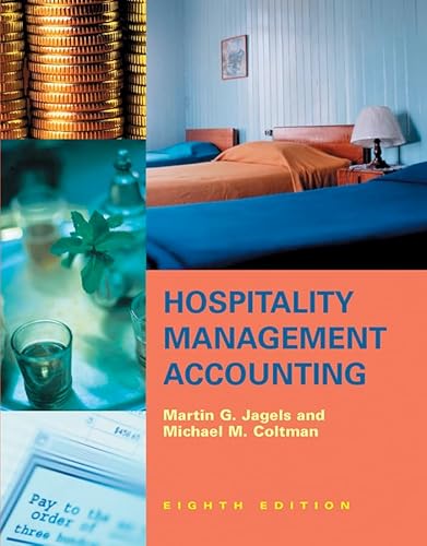 Imagen de archivo de Hospitality Management Accounting a la venta por HPB-Red