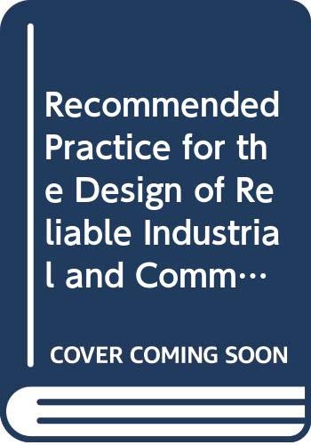 Stock image for IEEE Recommended Practice for the Design of Reliable Industrial and Commercial Power Systems for sale by HPB-Red