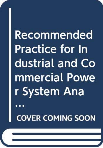 Stock image for IEEE Recommended Practice for Industrial and Commercial Power Systems Analysis for sale by HPB-Red
