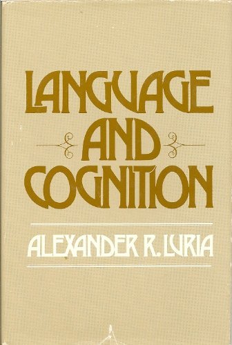 Stock image for Language and Cognition for sale by Better World Books