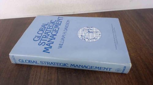 Stock image for Global Strategic Management (WILEY SERIES ON MARKETING MANAGEMENT) for sale by HPB-Red