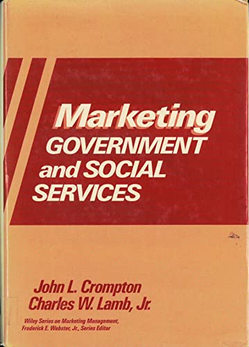 Stock image for Marketing Government and Social Services for sale by ThriftBooks-Dallas