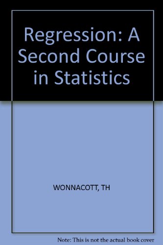 Stock image for Regression: A Second Course in Statistics for sale by Hay-on-Wye Booksellers