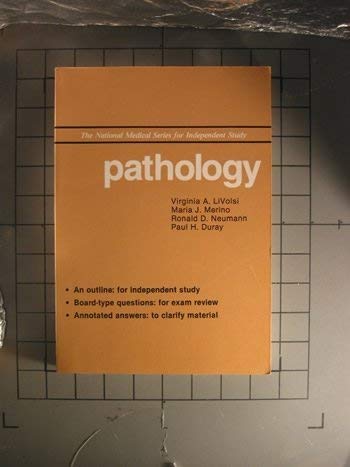 Beispielbild fr Pathology (National Medicine Series) zum Verkauf von Wonder Book