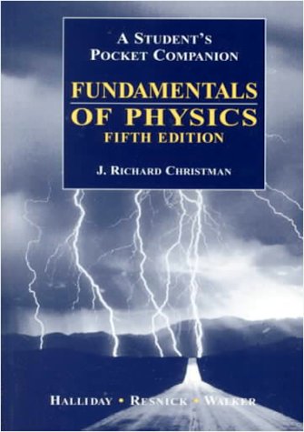 Beispielbild fr Fundamentals of Physics : Student's Pocket Companion zum Verkauf von Better World Books