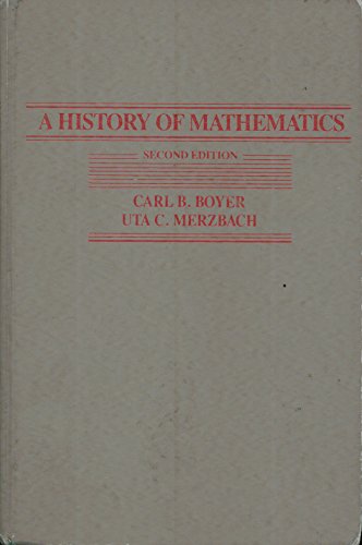 Beispielbild fr A History of Mathematics zum Verkauf von Ammareal