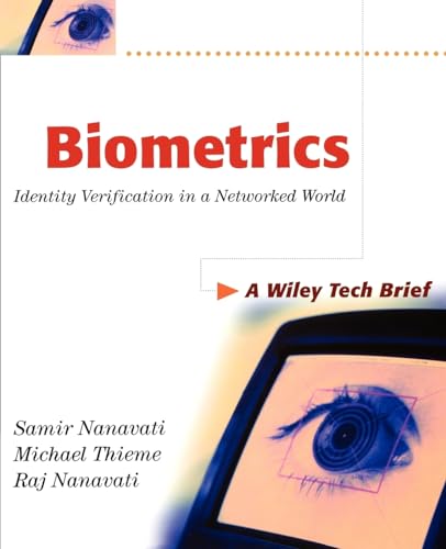Imagen de archivo de Biometrics : Identity Verification in a Networked World a la venta por Better World Books