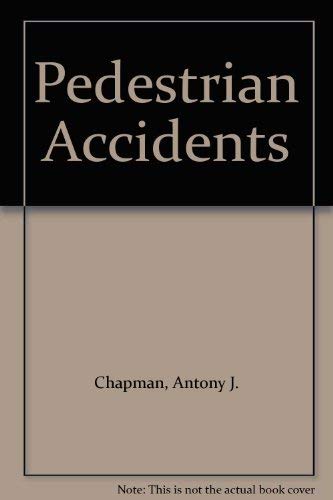 Imagen de archivo de Pedestrian Accidents a la venta por Better World Books Ltd