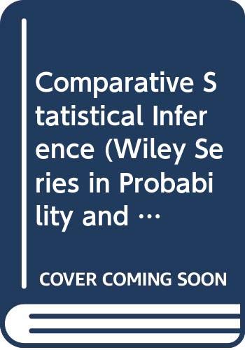 9780471100768: Comparative Statistical Inference (Wiley Series in Probability and Statistics - Applied Probability and Statistics Section)