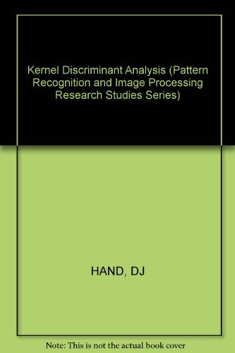 9780471102113: Kernel Discriminant Analysis (Electronic & Electrical Engineering Studies)