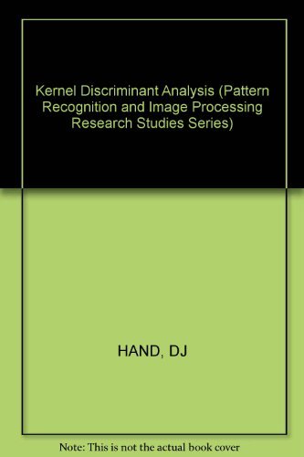 Imagen de archivo de Kernel Discriminant Analysis a la venta por Ammareal