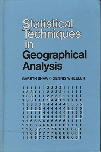 Beispielbild fr Statistical Techniques in Geographical Analysis zum Verkauf von NEPO UG