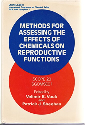 Stock image for Methods for Assessing the Effects of Chemicals on Reproductive Functions for sale by Better World Books