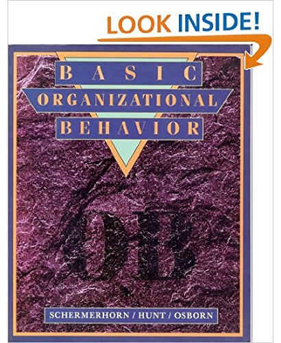 Beispielbild fr Basic Organizational Behavior zum Verkauf von Better World Books