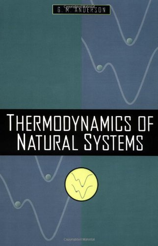 9780471109433: Thermodynamics of Natural Systems