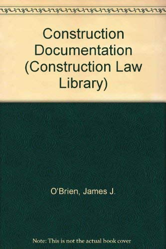 9780471110415: Construction Documentation (Construction Law Library)