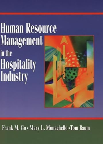 9780471110569: Human Resource Management in the Hospitality Industry