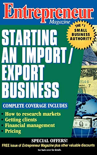 Beispielbild fr Entrepreneur Magazine : Starting an Import / Export Business zum Verkauf von Better World Books