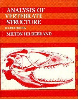 9780471110859: The Analysis of Vertebrate Structure