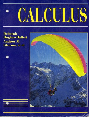 9780471111245: Calculus, First Edition Perforated