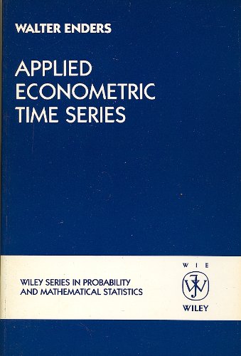 Beispielbild fr User's Guide (Applied Econometric Time Series) zum Verkauf von Cambridge Rare Books