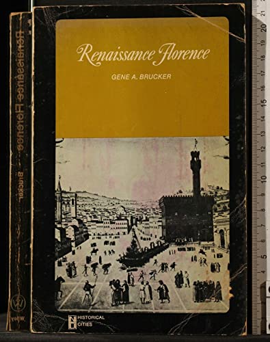 Stock image for Renaissance Florence for sale by Better World Books: West