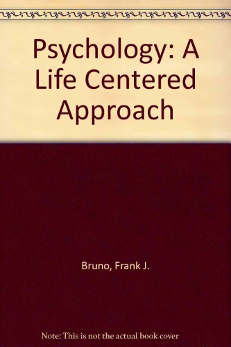 Beispielbild fr Psychology: A Life-Centered Approach zum Verkauf von HPB-Red