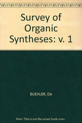 9780471116707: Survey of Organic Syntheses: v. 1