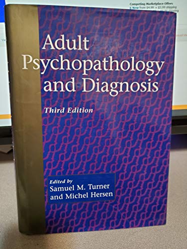 Stock image for Adult Psychopathology and Diagnosis for sale by ThriftBooks-Atlanta