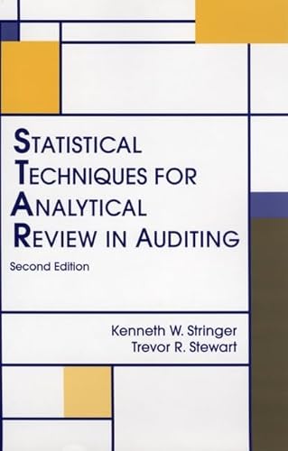 Imagen de archivo de Statistical Techniques: For Analytical Review in Auditing a la venta por HPB-Red