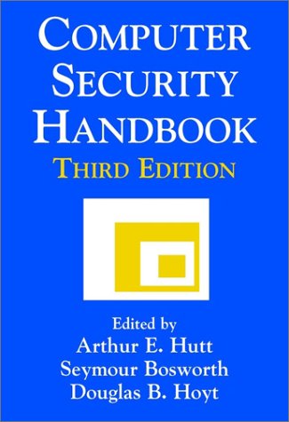 Beispielbild fr Computer Security Handbook zum Verkauf von HPB-Red