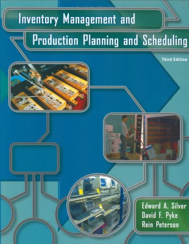 Stock image for Inventory Management and Production Planning and Scheduling for sale by ThriftBooks-Dallas